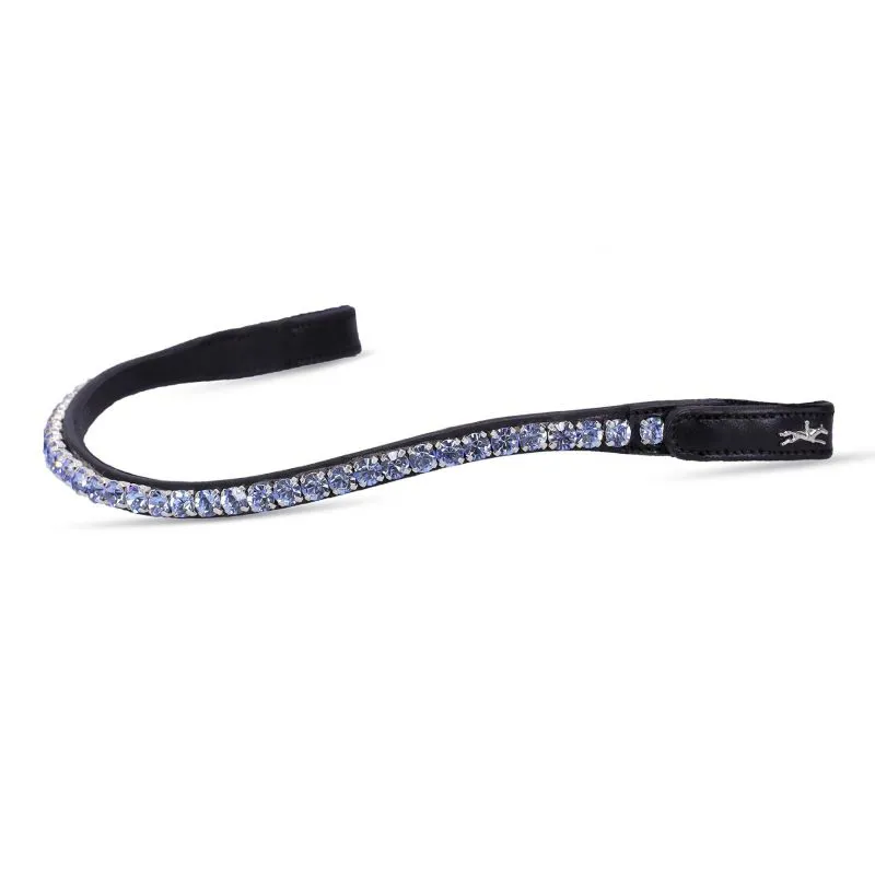 Schockemohle Sports SP Siena Browband - Full - Black/Blue