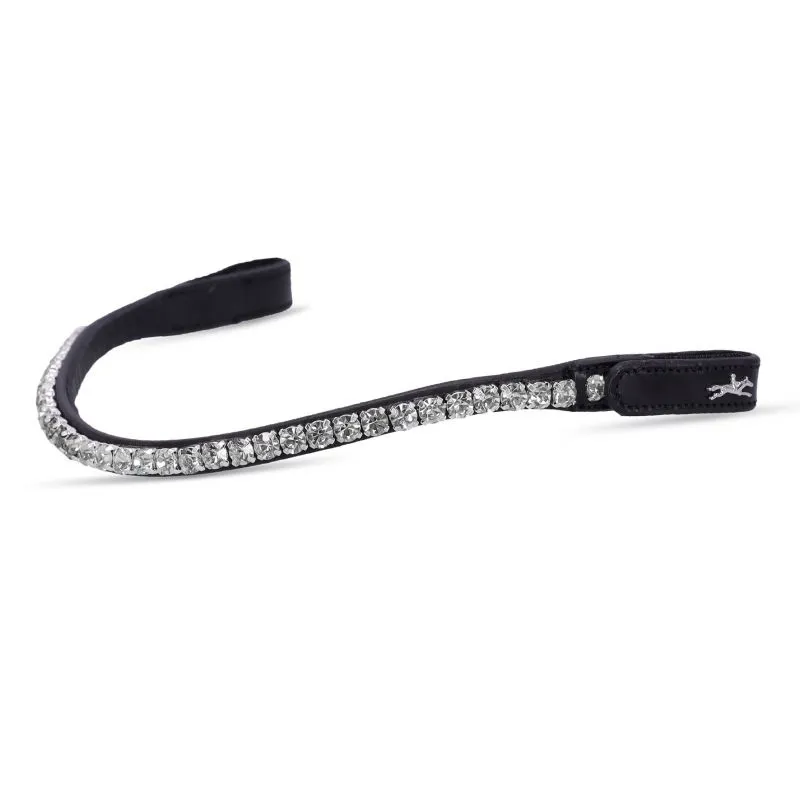 Schockemohle Sports SP Siena Browband - Full - Black/Grey