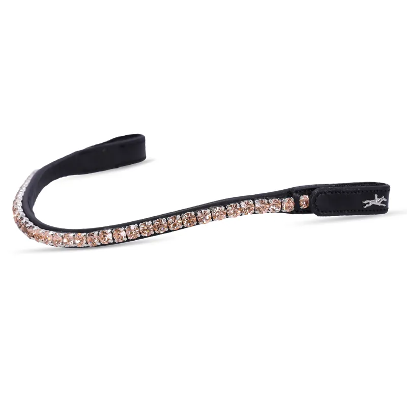 Schockemohle Sports SP Siena Browband - Full - Black/Silk