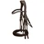 Schockemohle Venice Double Bridle Cob - Espresso/Silver