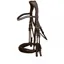 Schockemohle Venice Double Bridle Full - Black/Silver