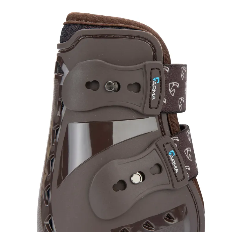 Shires ARMA Carbon Pro Fetlock Boots Pony - Brown-5
