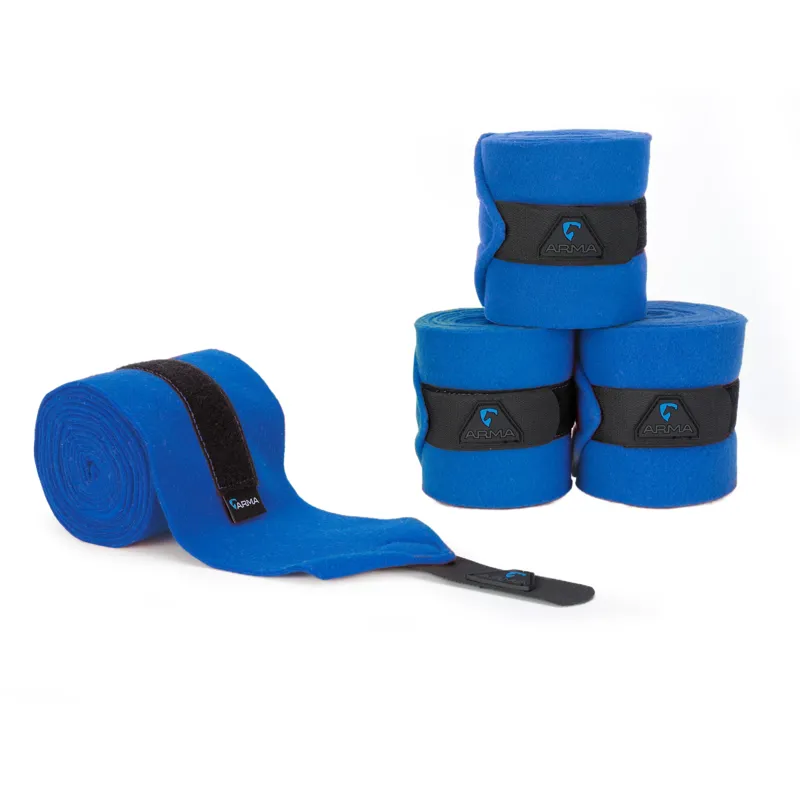 Shires ARMA Fleece Bandages - Royal-1