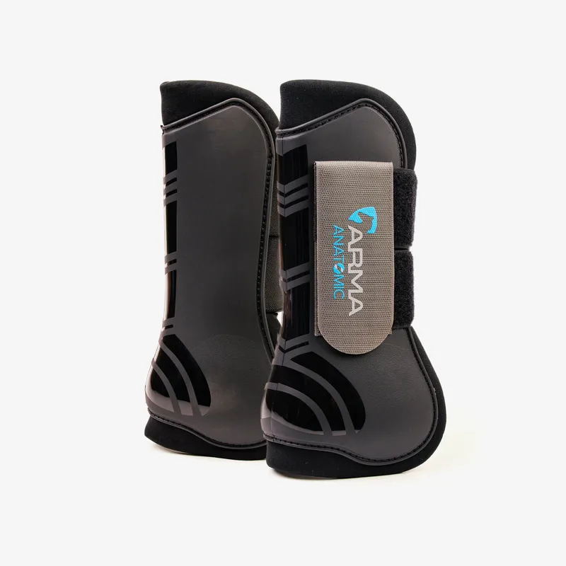 Shires ARMA NX-JMP Tendon Boots - Black-1