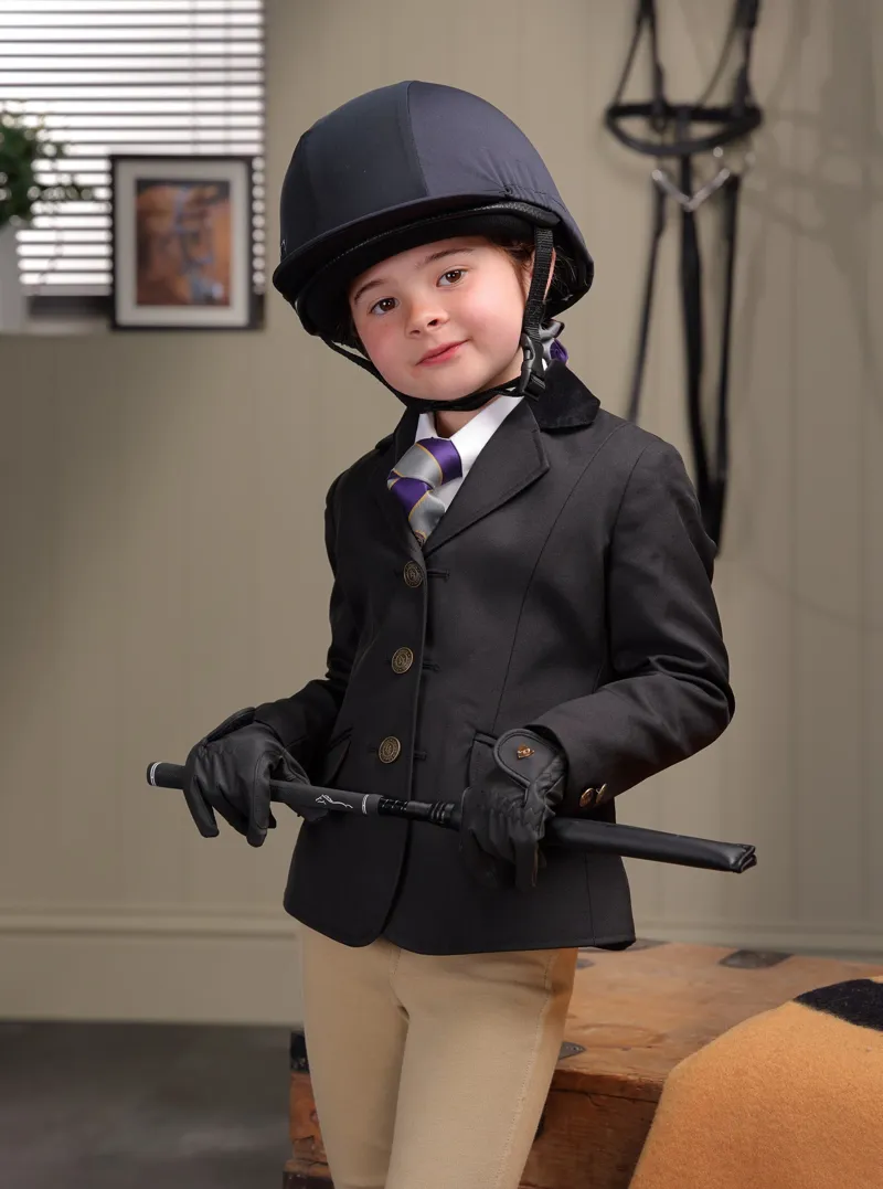 Shires Aston Show Jacket Child's - Black-3