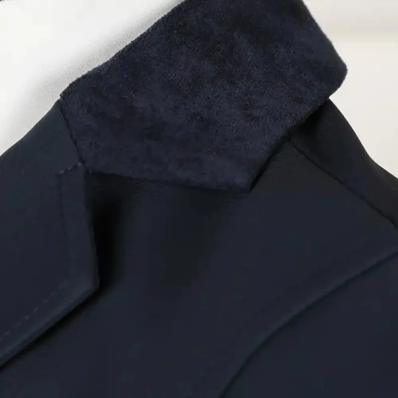 Shires Aubrion Bolton Ladies Show Jacket - Navy-2