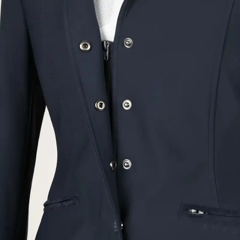 Shires Aubrion Bolton Ladies Show Jacket - Navy-4