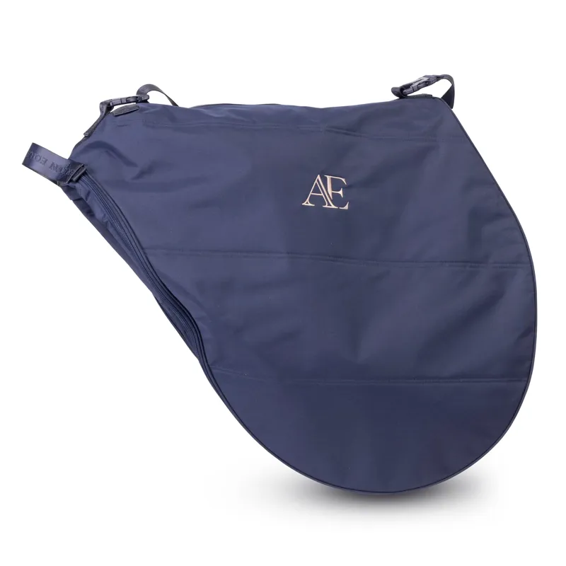 Shires Aubrion Equestrian Saddle Bag - Navy-1