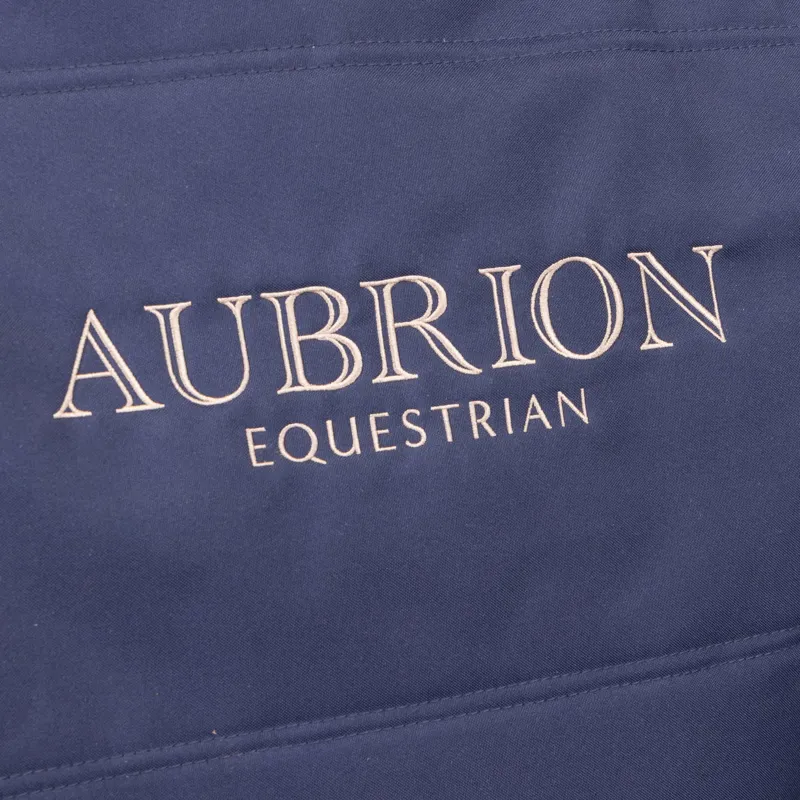 Shires Aubrion Equestrian Saddle Bag - Navy-2