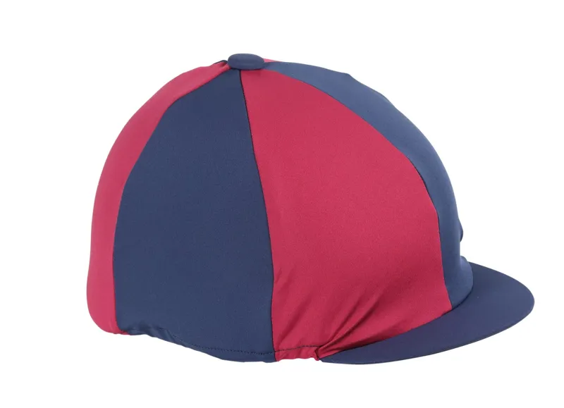 Shires Aubrion Hat Cover - Navy/Red