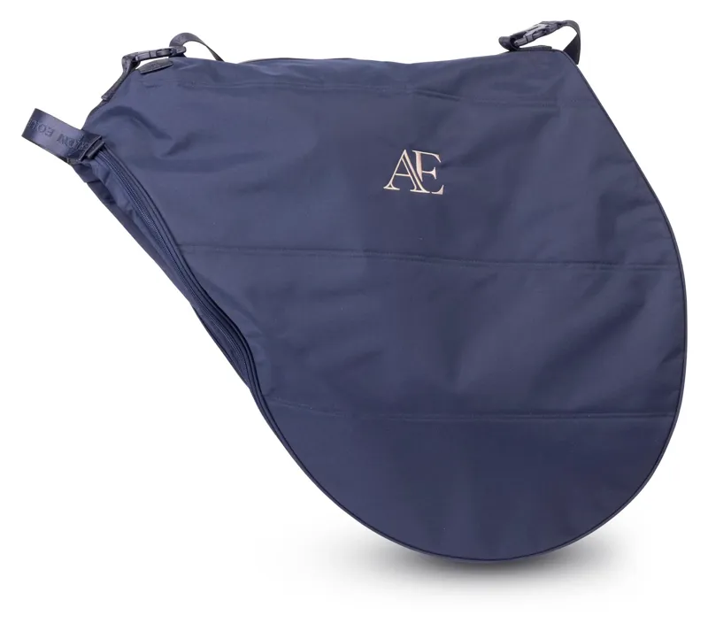 Shires Aubrion Saddle Bag - Navy-1