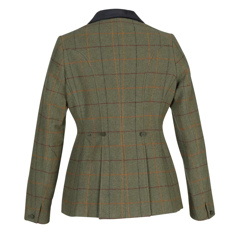 Shires Aubrion Saratoga Ladies Tweed Jacket 38 - Red/Yellow/Blue Check-1