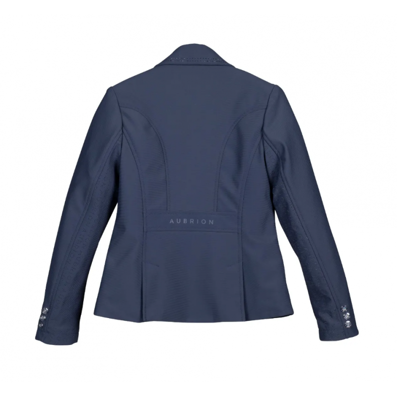 Shires Aubrion Wellington Young Rider Show Jacket - Navy-1