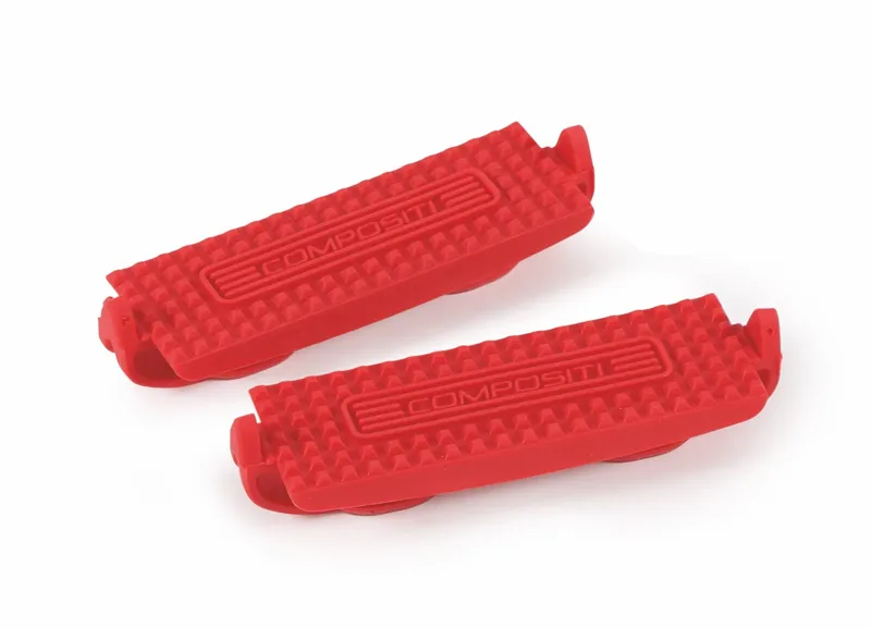 Shires Compositi Premium Profile Stirrup Treads Child's - Red