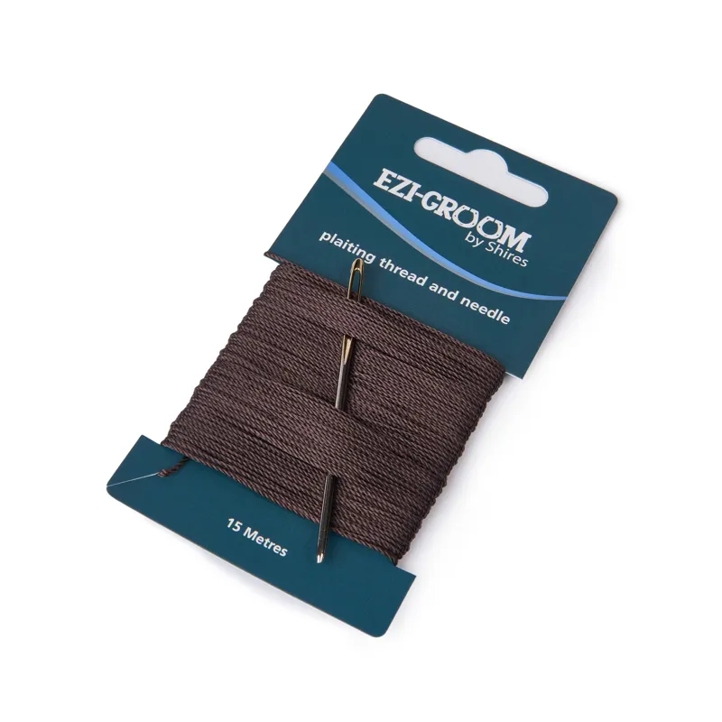 Shires Ezi-Groom Plaiting Thread - Brown