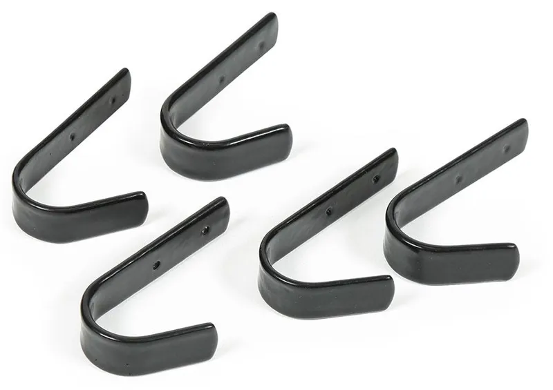 Shires EZI-KIT Stable Hooks Small Set of 5 - Black