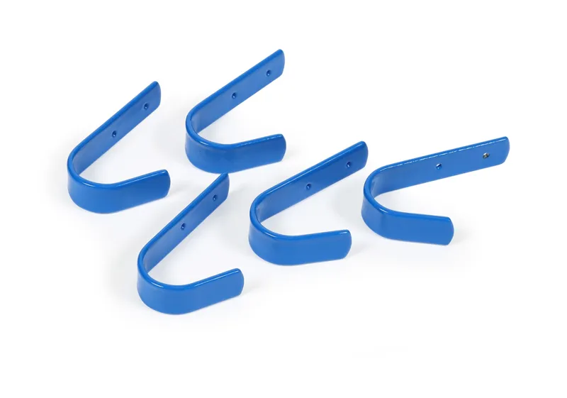 Shires EZI-KIT Stable Hooks Small Set of 5 - Blue