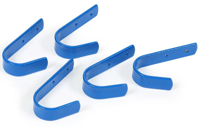 Shires EZI-KIT Stable Hooks Small Set of 5 - Blue-1