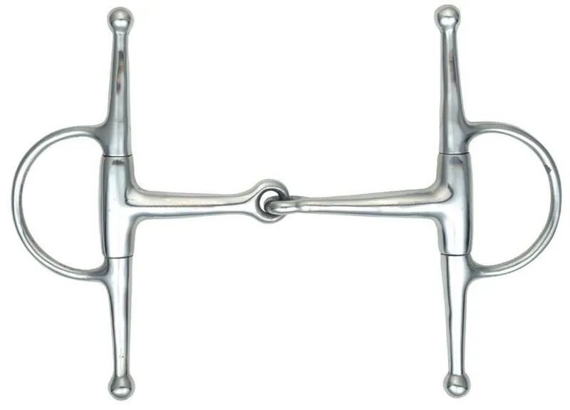 Shires Full Cheek Eggbutt Snaffle 