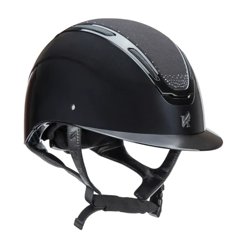 Shires Karben Amity Sparkle Riding Hat - Black