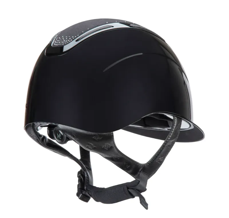 Shires Karben Amity Sparkle Riding Hat - Black-2