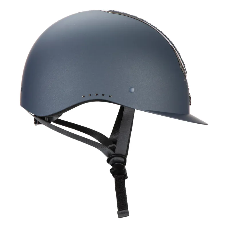 Shires Karben Sonic GXY Riding Hat - Navy-2