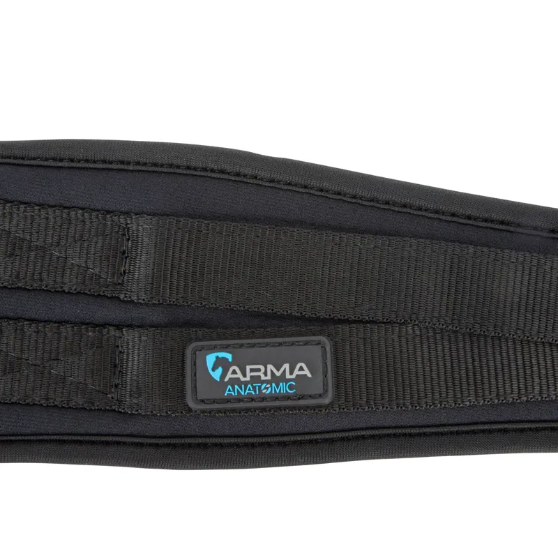 Shires Memory Foam Girth - Black-3