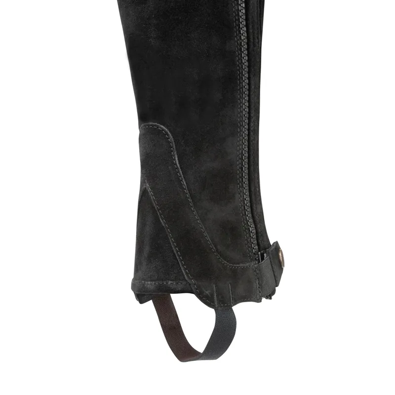 Shires Moretta Adults Half Chaps L - Black-6