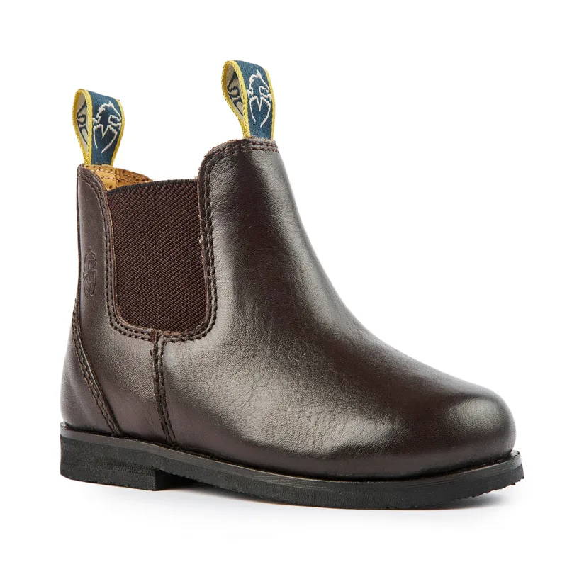 Shires Moretta Fiora Jodhpur Boots Child's - Brown-1