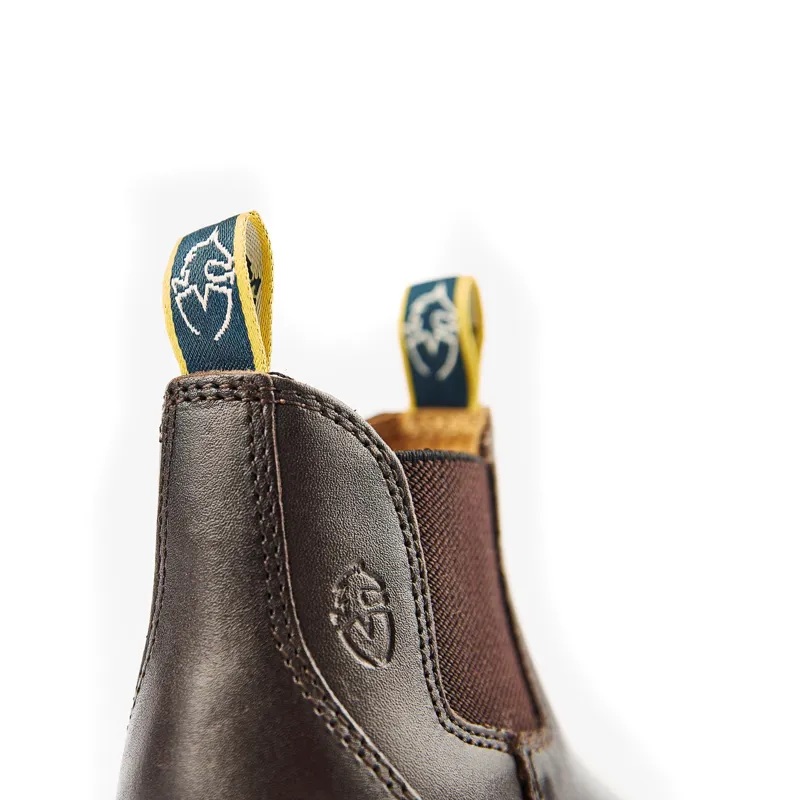 Shires Moretta Fiora Jodhpur Boots Child's - Brown-7