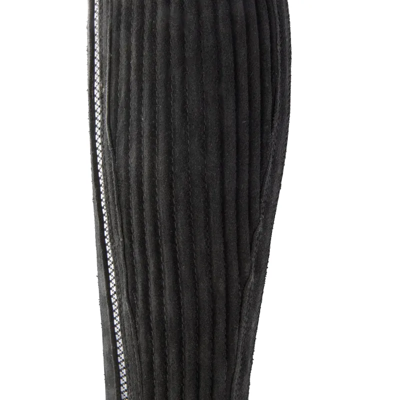Shires Moretta Suede Adults Half Chaps - Black-4