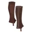 Shires Moretta Suede Adults Half Chaps - Brown