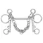 Shires Mullen Mouth Pelham 5.5 inch - Silver