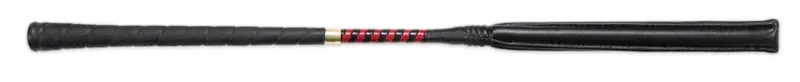 Shires ProCush Show Jumping Whip - Red/Black
