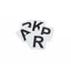 Shires Self Adhesive Dressage Letters - White