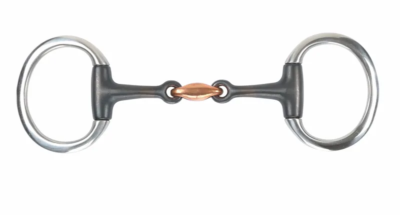 Shires Sweet Iron Lozenge Flat Ring Eggbutt Bit