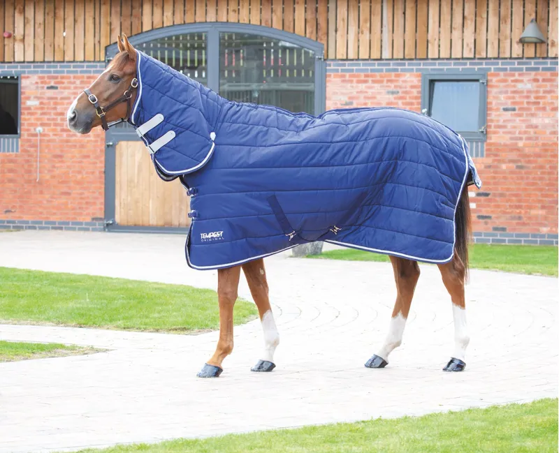 Shires Tempest Original 200 Stable Rug Set - Navy - Navy 5'9