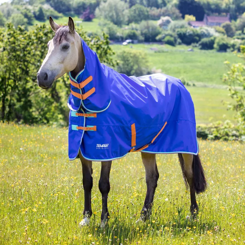 Shires Tempest Original 50g Combo Neck Turnout Rug - Royal