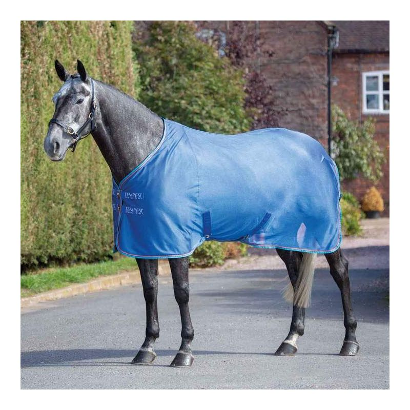 Shires Tempest Original Fleece Mesh Cooler Rug - Royal