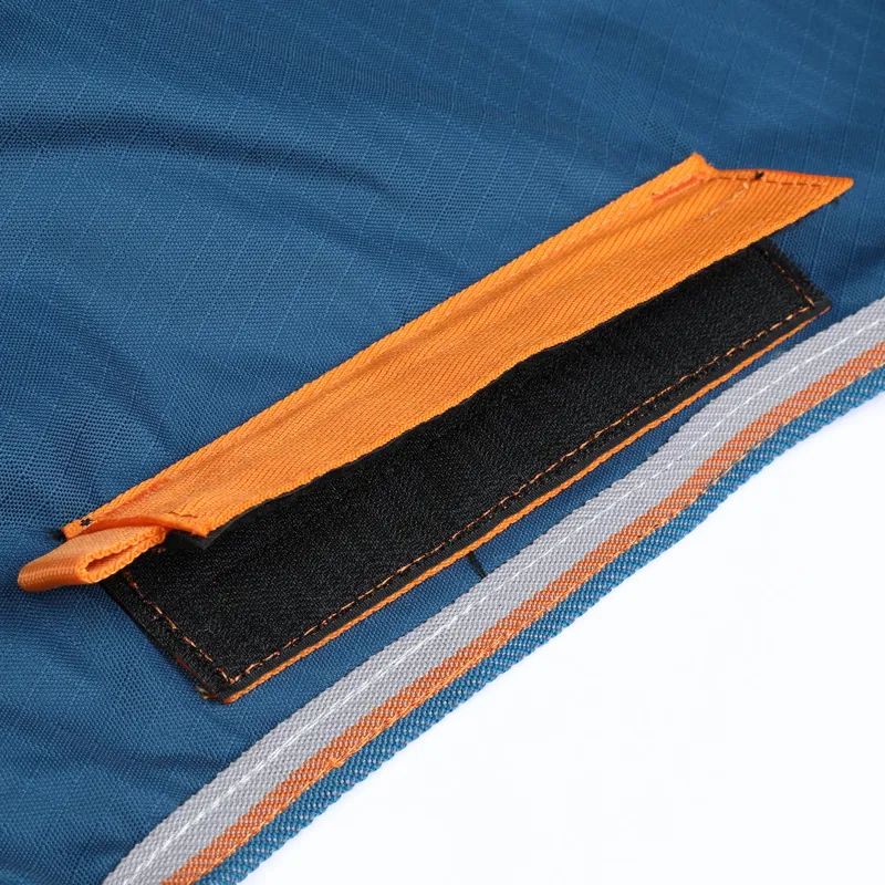 Shires Tempest Original Lite Turnout Rug and Neck Set - Teal-4