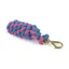 Shires Two Tone Headcollar Lead Rope - Blue/Pink