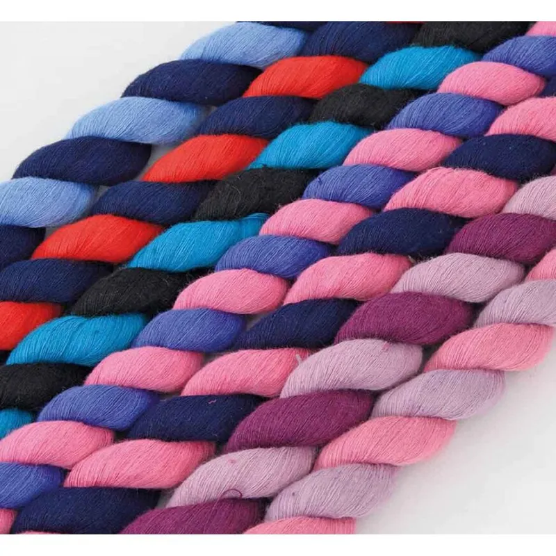 Shires Two Tone Lead Rope - Lilac/Purple-1