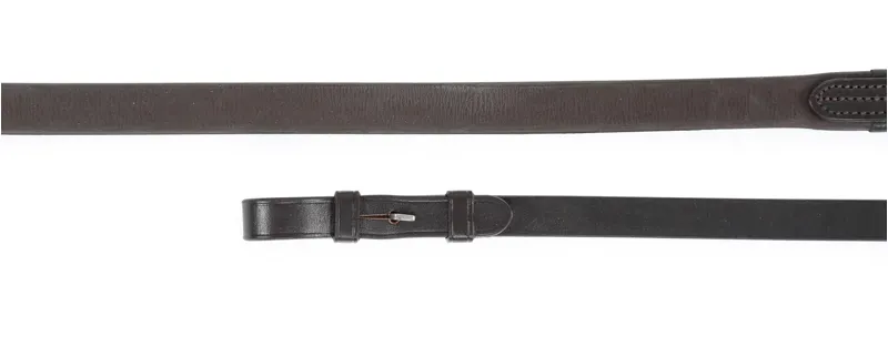 Shires Velociti GARA Extreme Rubber Grip Reins - Havana