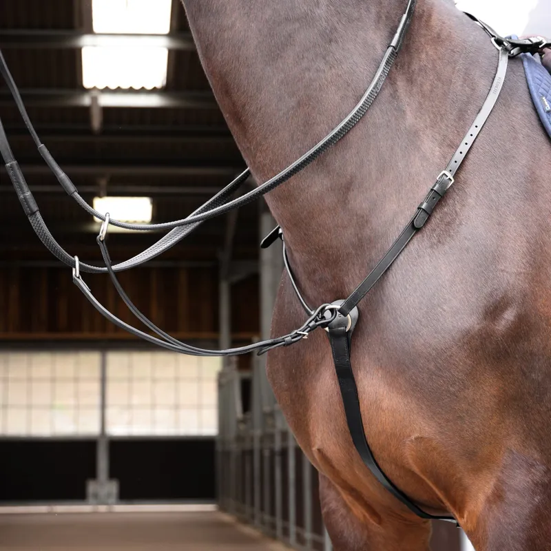 Shires Velociti GARA Hunt Weight Breastplate - Black