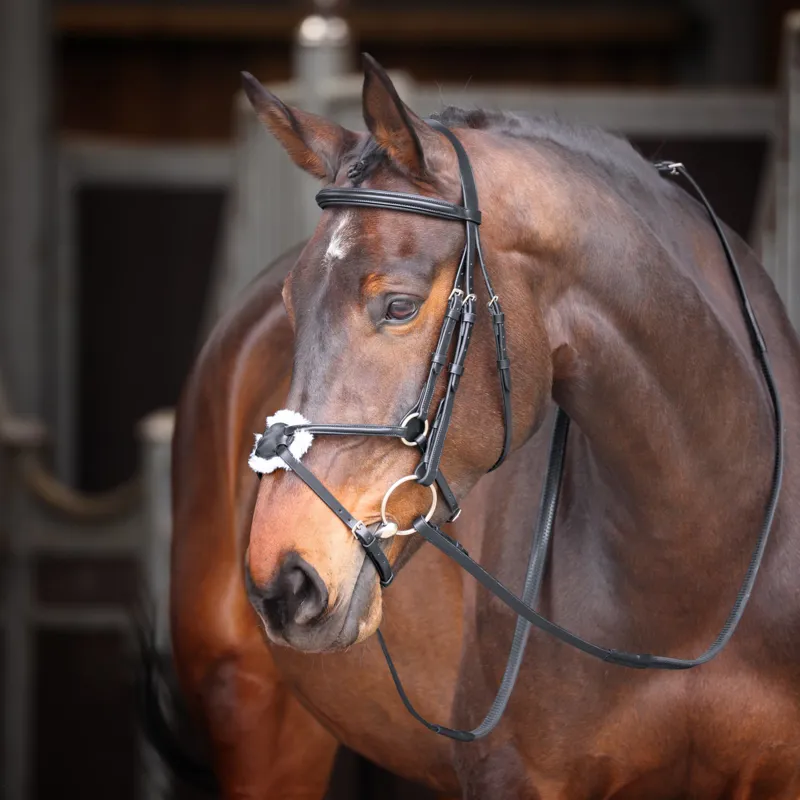 Shires Velociti GARA Mexican Bridle - Black