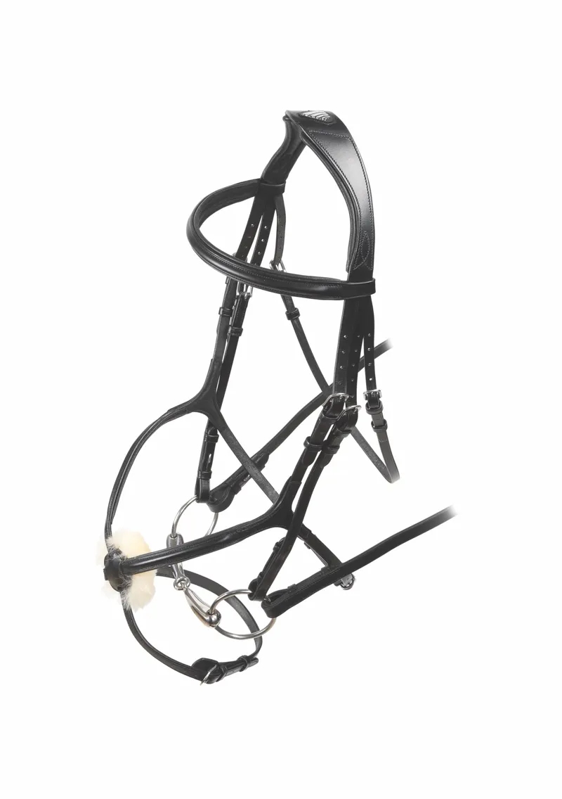 Shires Velociti Rapida Grackle Bridle - Black