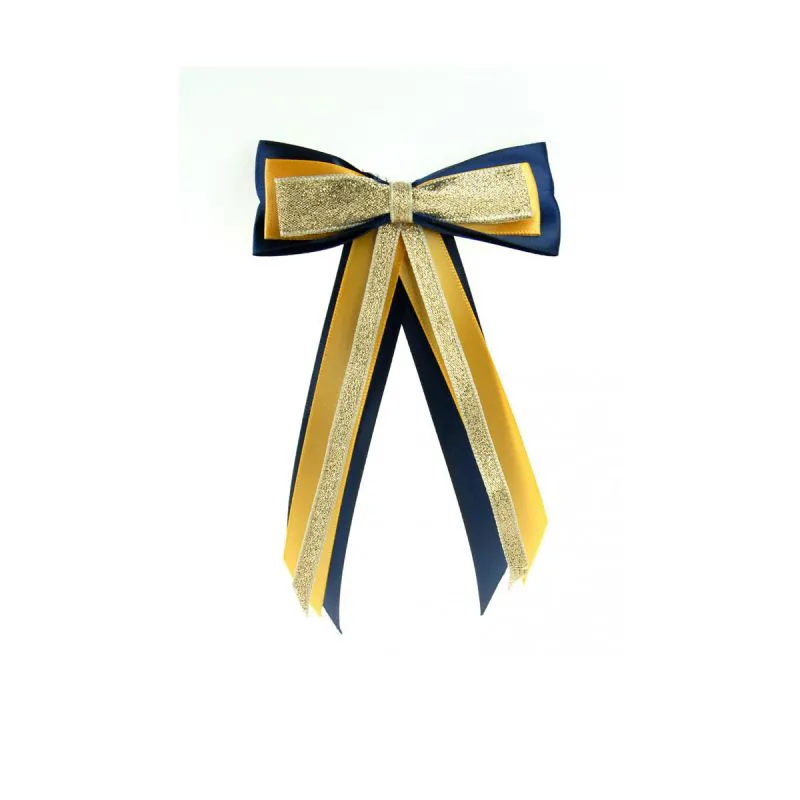 Showquest Hairbow And Tails - Blue/Sunshine Yellow/Gold-1