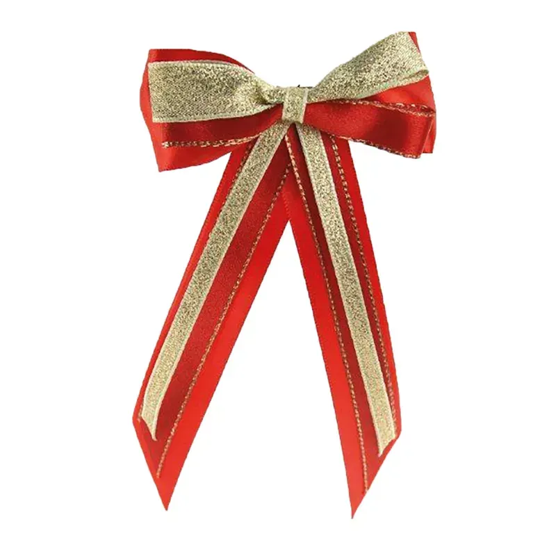 Showquest Hairbow And Tails - Red/Gold