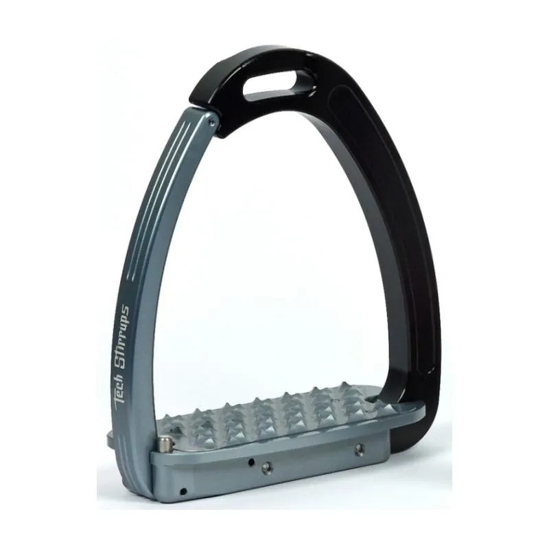 Tech Stirrups Venice Safety Stirrups - Black/Silver