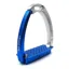 Tech Stirrups Venice Young Safety Stirrups - Silver/Blue